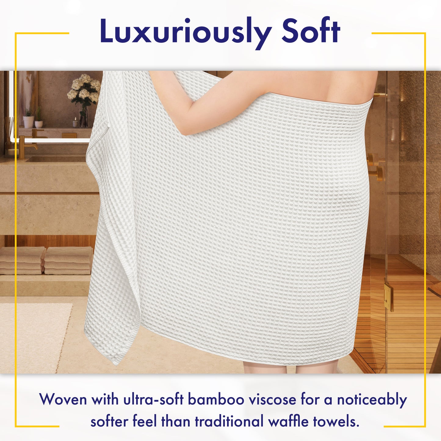 Waffle Collection Luxury Towel Set