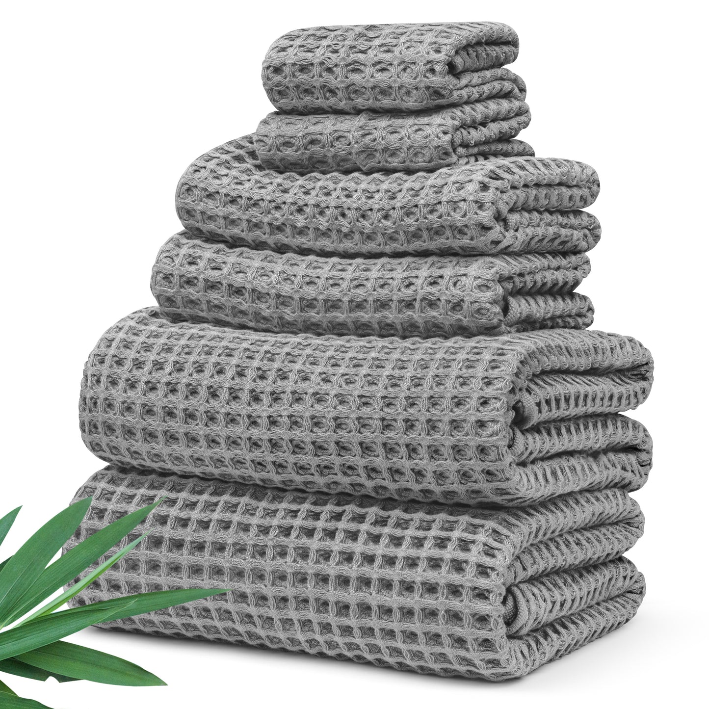Waffle Collection Luxury Towel Set