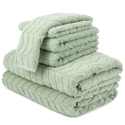Chevron Collection Luxury Towel Set